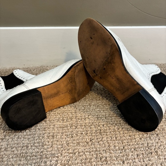 Rebecca Minkoff Distressed White Sabeen Boot - size 6.5 - Picture 6 of 10